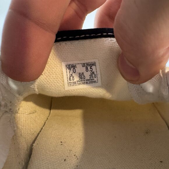 Vans Slip On Off The Wall Classic Casual Shoes‎ Yellow Eyeball Women's 8.5 - Picture 8 of 8